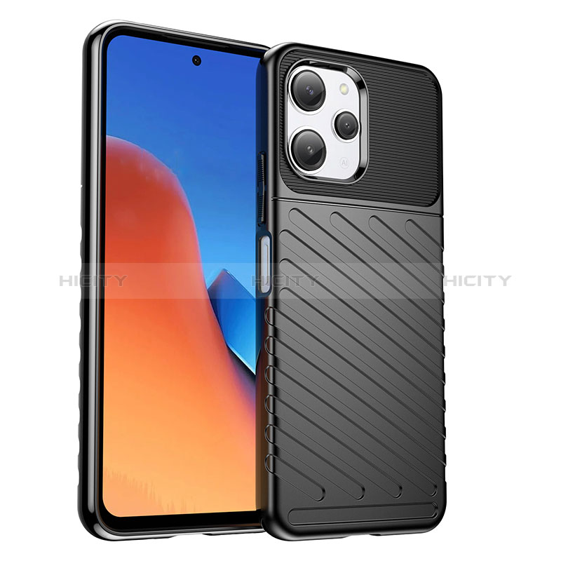 Custodia Silicone Cover Morbida Spigato MF1 per Xiaomi Poco M6 Pro 5G