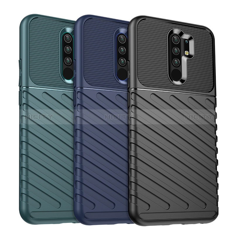 Custodia Silicone Cover Morbida Spigato MF1 per Xiaomi Redmi 9