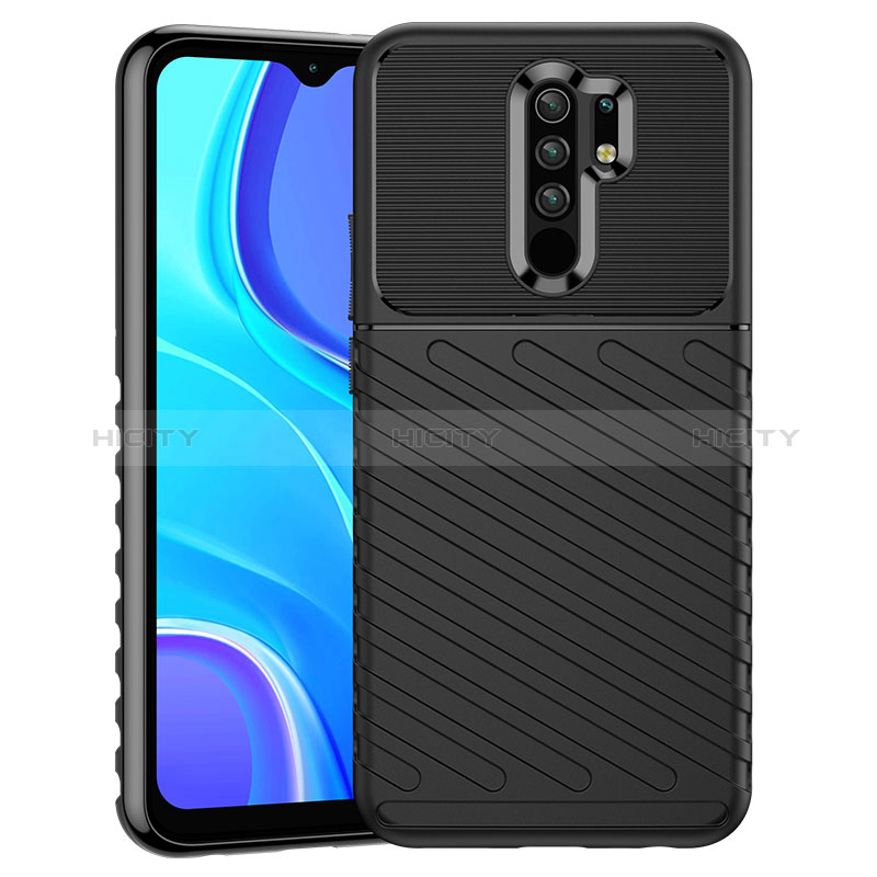 Custodia Silicone Cover Morbida Spigato MF1 per Xiaomi Redmi 9