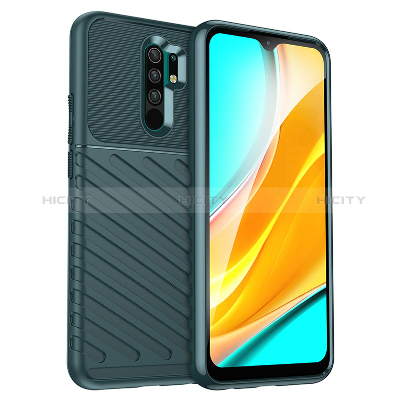 Custodia Silicone Cover Morbida Spigato MF1 per Xiaomi Redmi 9 Prime India