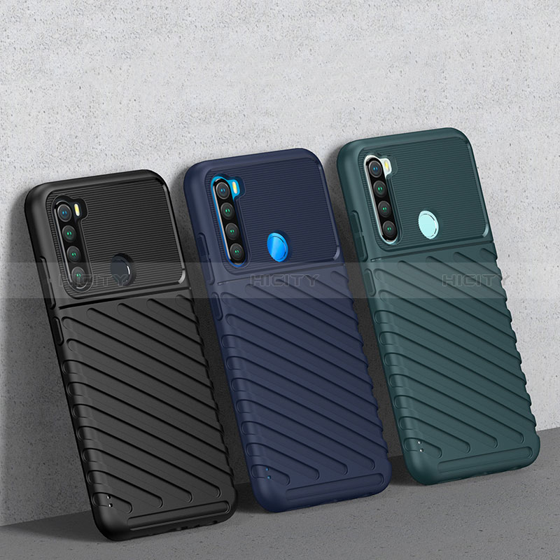 Custodia Silicone Cover Morbida Spigato MF1 per Xiaomi Redmi Note 8 (2021)