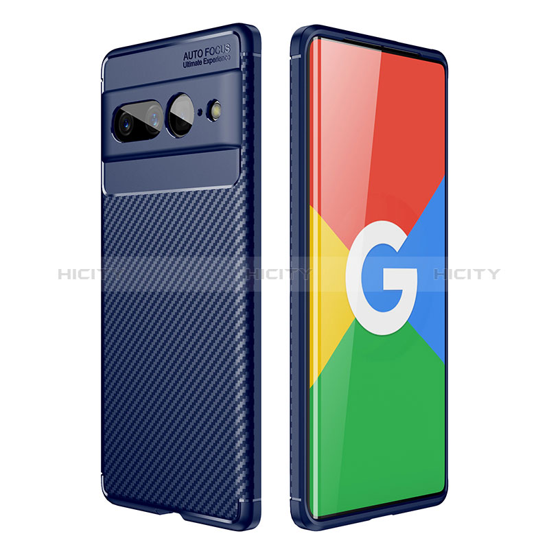 Custodia Silicone Cover Morbida Spigato per Google Pixel 7 Pro 5G