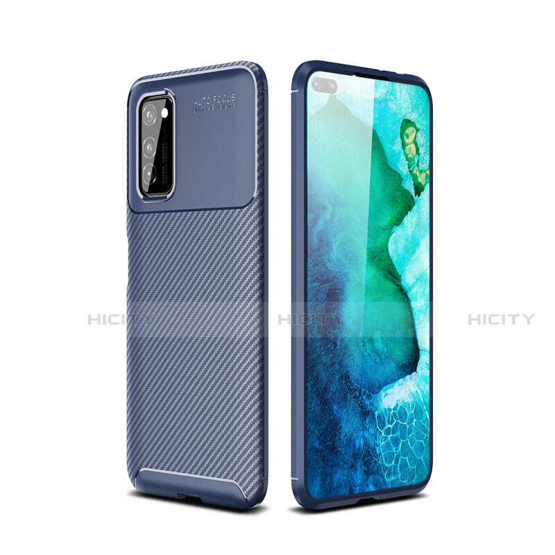 Custodia Silicone Cover Morbida Spigato per Huawei Honor View 30 Pro 5G