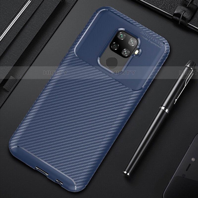 Custodia Silicone Cover Morbida Spigato per Huawei Nova 5z