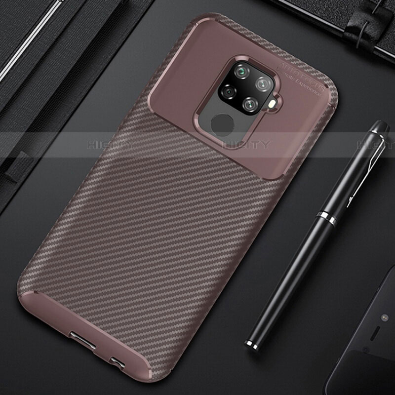 Custodia Silicone Cover Morbida Spigato per Huawei Nova 5z