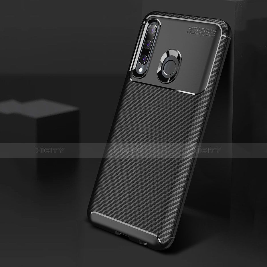 Custodia Silicone Cover Morbida Spigato per Huawei P Smart+ Plus (2019)