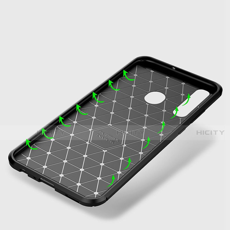 Custodia Silicone Cover Morbida Spigato per Huawei P Smart+ Plus (2019)