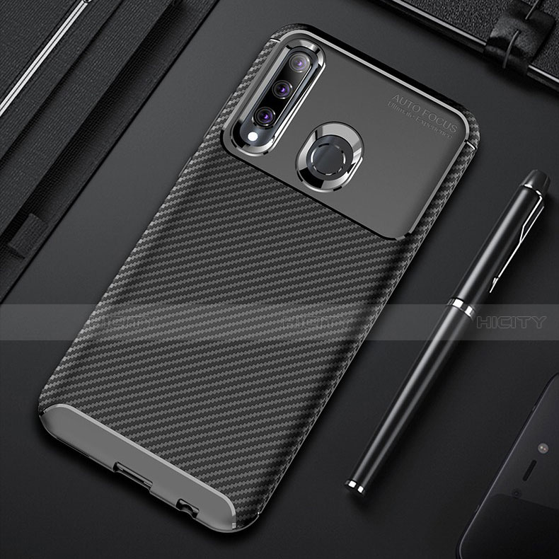 Custodia Silicone Cover Morbida Spigato per Huawei P Smart+ Plus (2019)