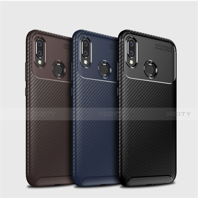 Custodia Silicone Cover Morbida Spigato per Huawei P20 Lite