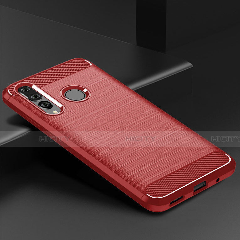 Custodia Silicone Cover Morbida Spigato per Huawei P30 Lite