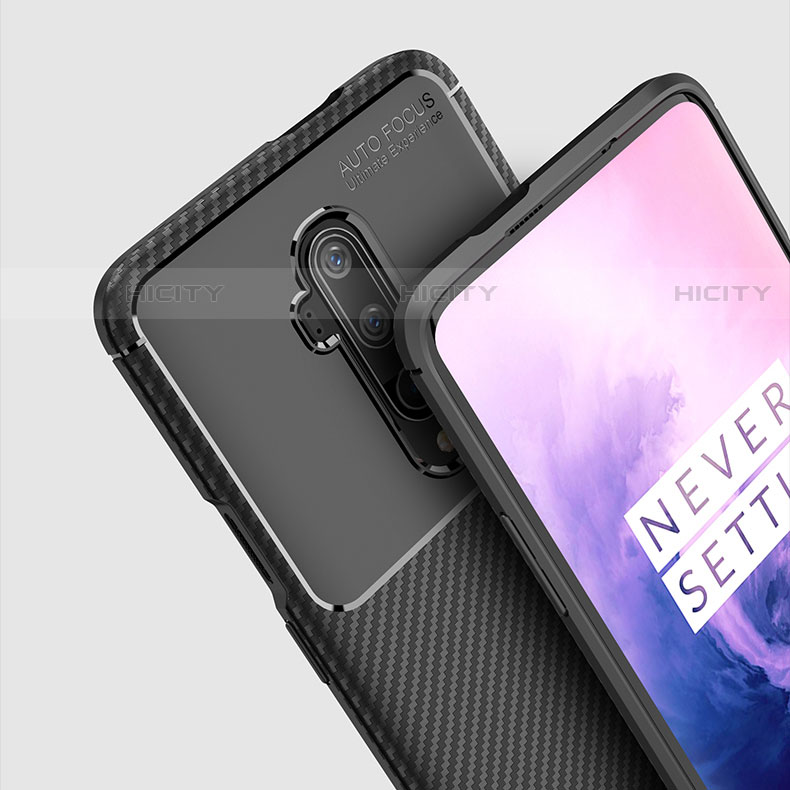 Custodia Silicone Cover Morbida Spigato per OnePlus 7T Pro