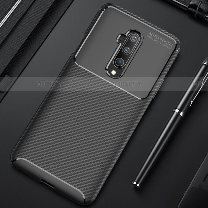 Custodia Silicone Cover Morbida Spigato per OnePlus 7T Pro