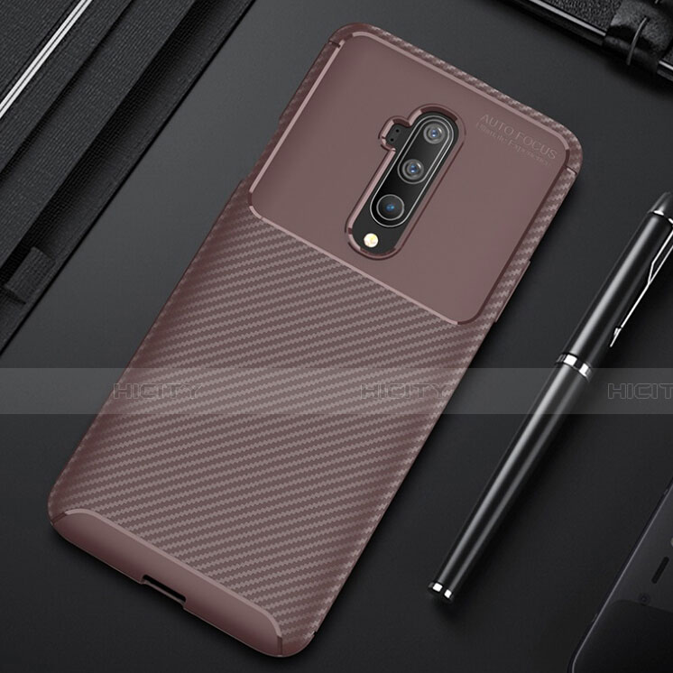 Custodia Silicone Cover Morbida Spigato per OnePlus 7T Pro 5G