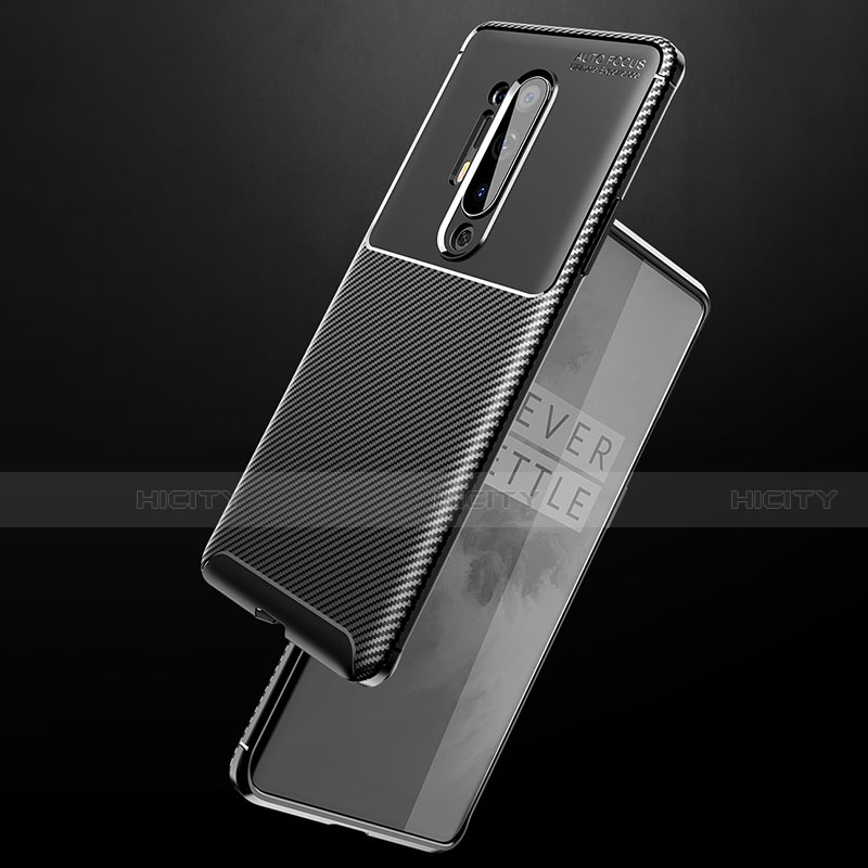 Custodia Silicone Cover Morbida Spigato per OnePlus 8 Pro