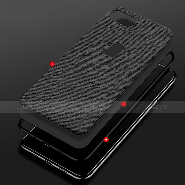 Custodia Silicone Cover Morbida Spigato per Oppo AX7