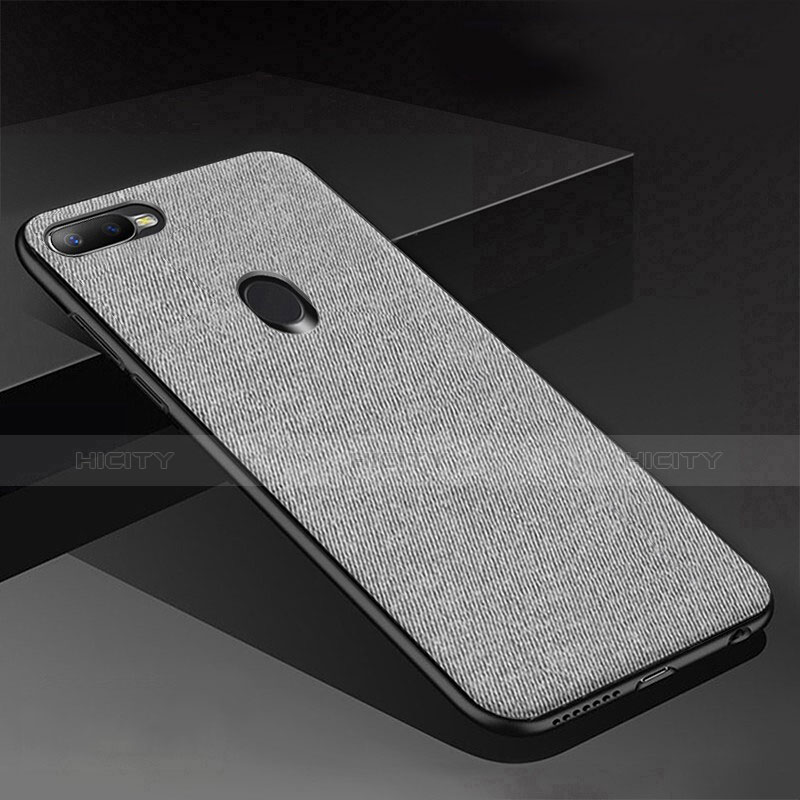 Custodia Silicone Cover Morbida Spigato per Oppo AX7