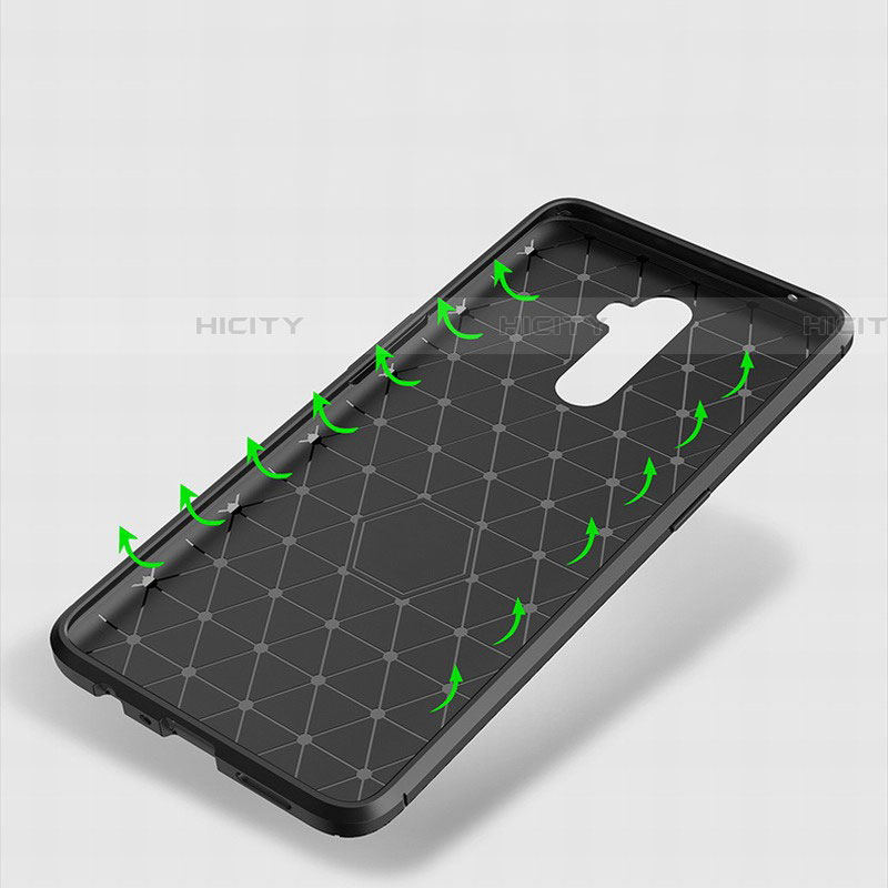 Custodia Silicone Cover Morbida Spigato per Oppo Reno Ace