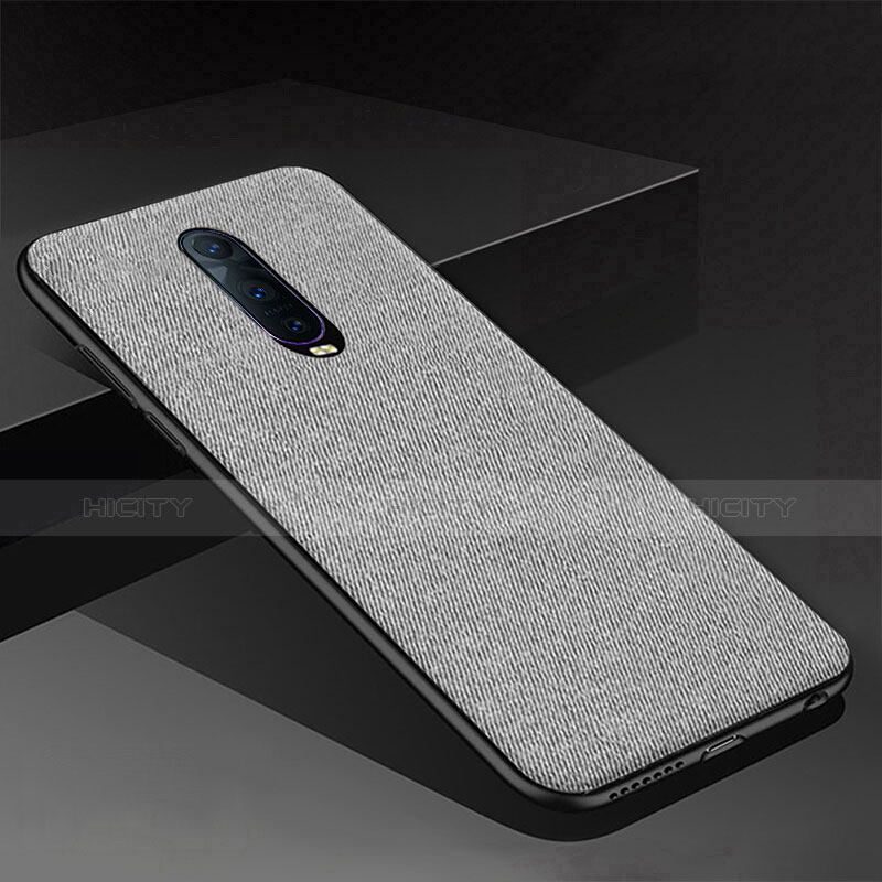 Custodia Silicone Cover Morbida Spigato per Oppo RX17 Pro