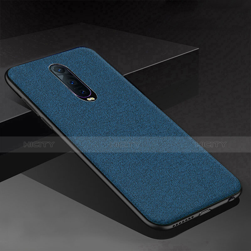 Custodia Silicone Cover Morbida Spigato per Oppo RX17 Pro