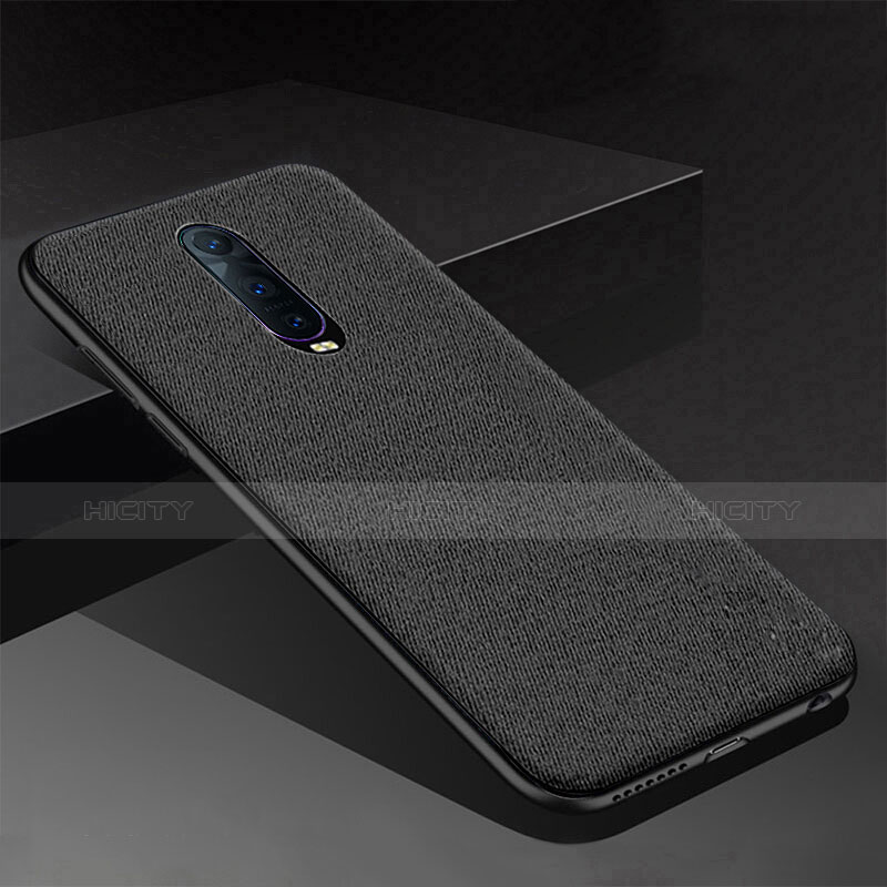 Custodia Silicone Cover Morbida Spigato per Oppo RX17 Pro