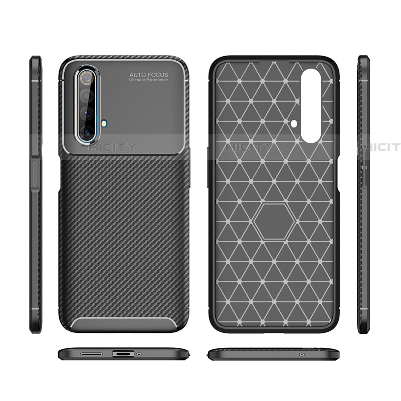 Custodia Silicone Cover Morbida Spigato per Realme X50t 5G