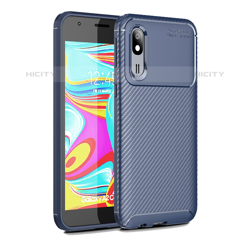 Custodia Silicone Cover Morbida Spigato per Samsung Galaxy A2 Core A260F A260G