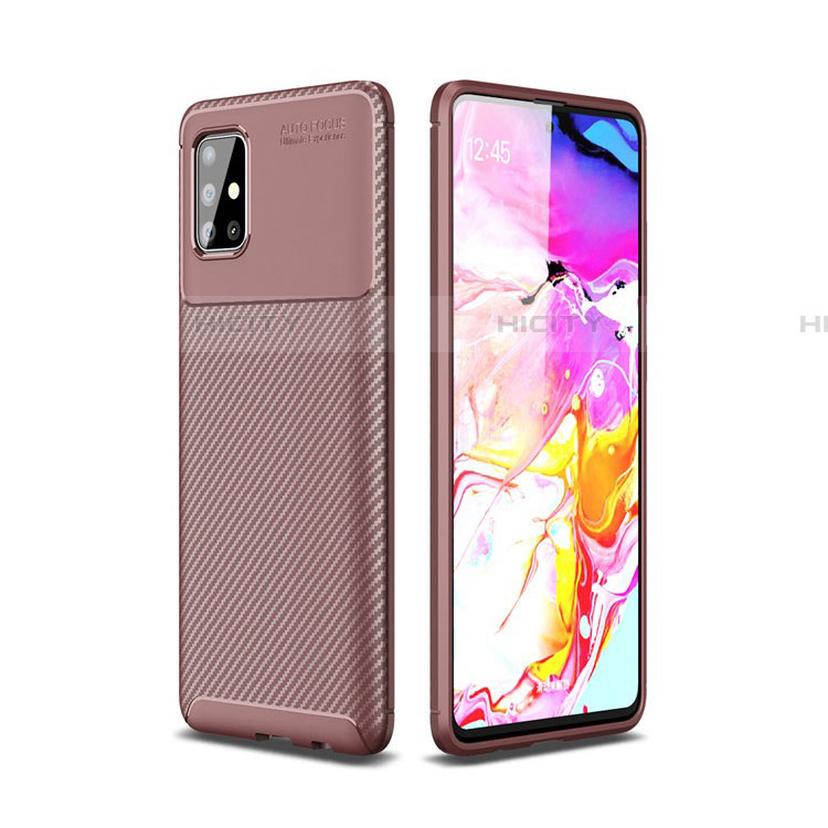 Custodia Silicone Cover Morbida Spigato per Samsung Galaxy A51 5G