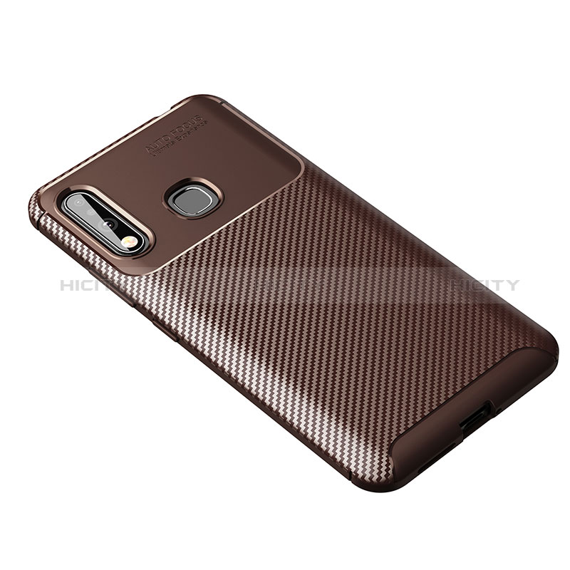 Custodia Silicone Cover Morbida Spigato per Samsung Galaxy A70E