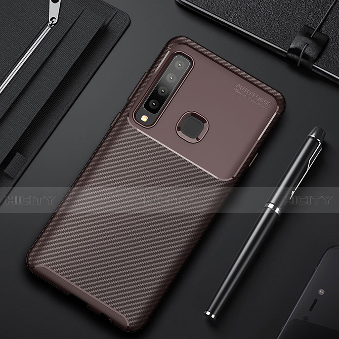 Custodia Silicone Cover Morbida Spigato per Samsung Galaxy A9s