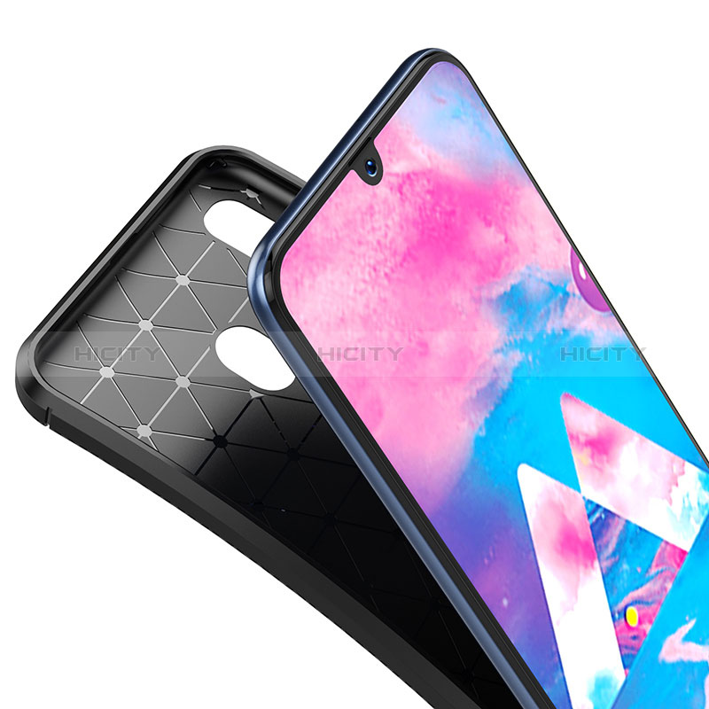 Custodia Silicone Cover Morbida Spigato per Samsung Galaxy M30