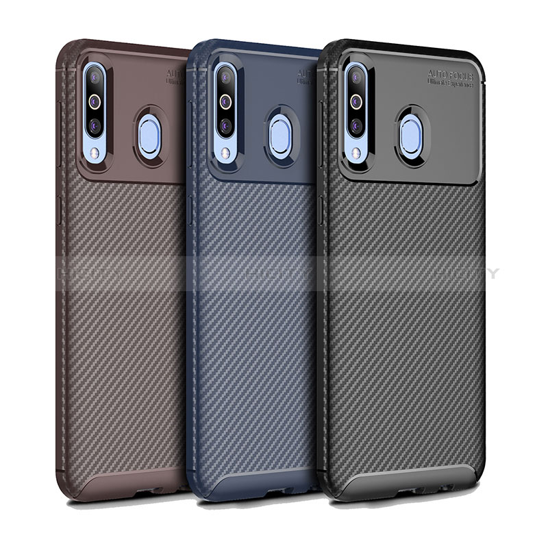 Custodia Silicone Cover Morbida Spigato per Samsung Galaxy M30