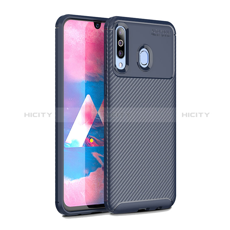 Custodia Silicone Cover Morbida Spigato per Samsung Galaxy M30