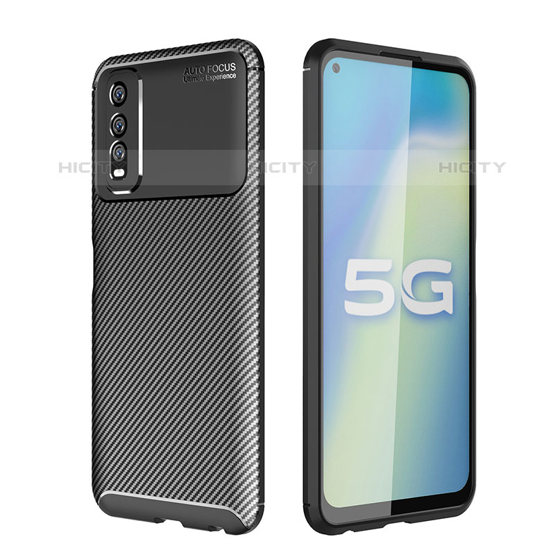 Custodia Silicone Cover Morbida Spigato per Vivo Y70S 5G