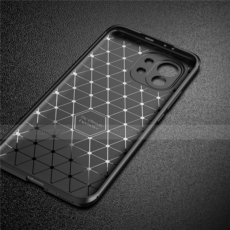 Custodia Silicone Cover Morbida Spigato per Xiaomi Mi 11 Lite 5G NE