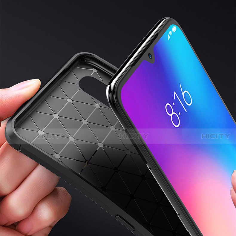 Custodia Silicone Cover Morbida Spigato per Xiaomi Mi 9 Lite