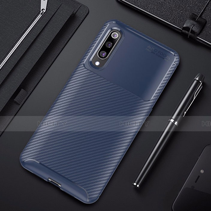 Custodia Silicone Cover Morbida Spigato per Xiaomi Mi 9 Lite