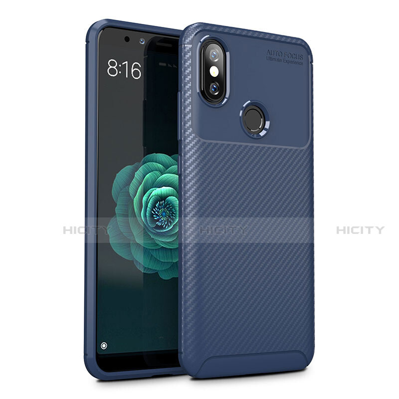 Custodia Silicone Cover Morbida Spigato per Xiaomi Redmi 6 Pro