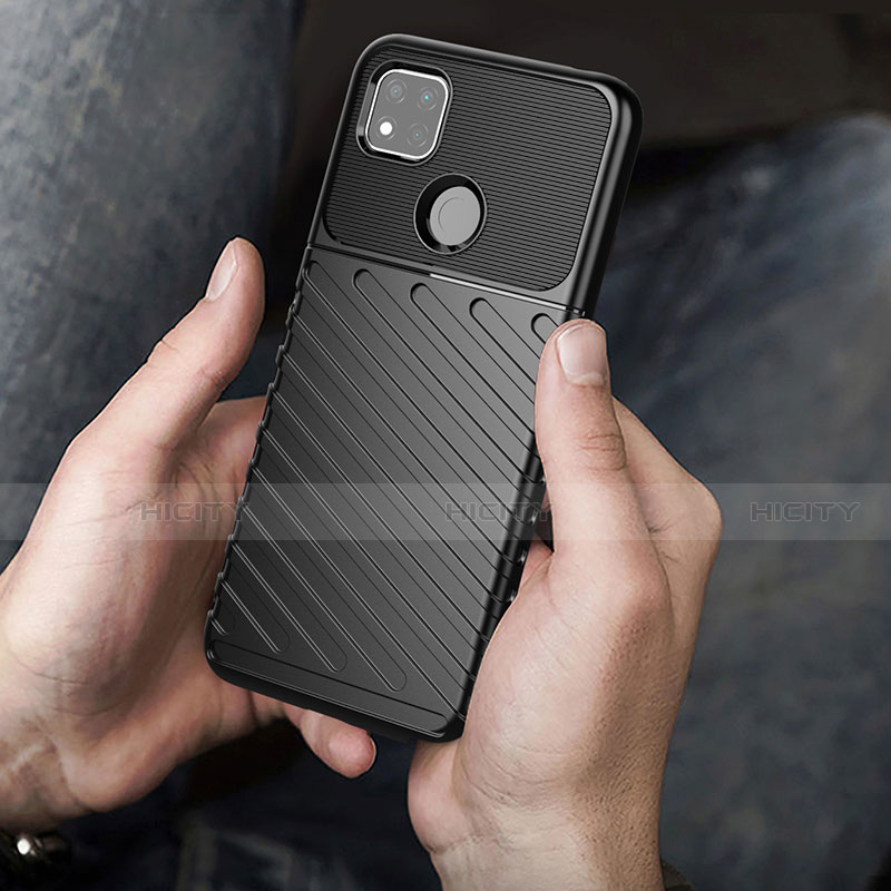 Custodia Silicone Cover Morbida Spigato per Xiaomi Redmi 9 India