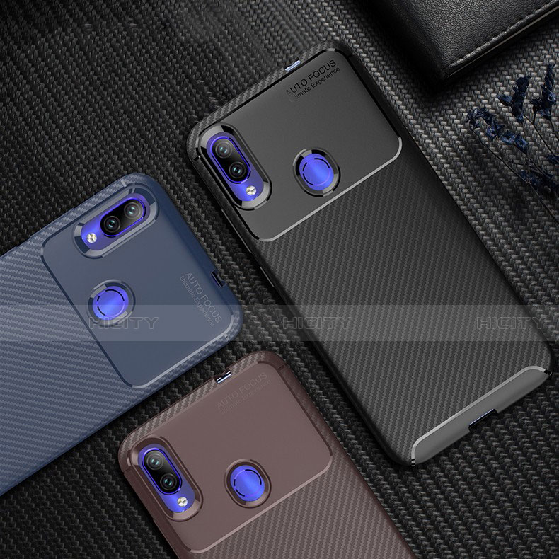 Custodia Silicone Cover Morbida Spigato per Xiaomi Redmi Note 7 Pro