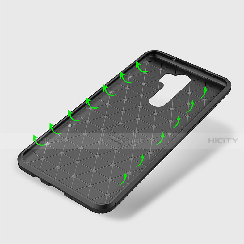 Custodia Silicone Cover Morbida Spigato per Xiaomi Redmi Note 8 Pro