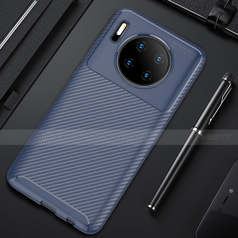 Custodia Silicone Cover Morbida Spigato S01 per Huawei Mate 30 Pro