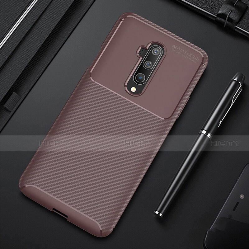 Custodia Silicone Cover Morbida Spigato S01 per OnePlus 7T Pro 5G