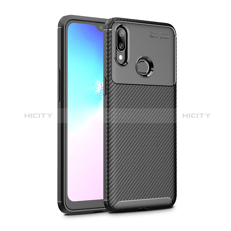 Custodia Silicone Cover Morbida Spigato S01 per Samsung Galaxy A10s Nero