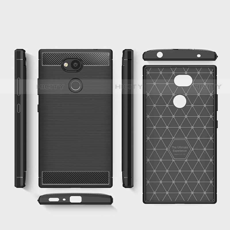 Custodia Silicone Cover Morbida Spigato S01 per Sony Xperia L2