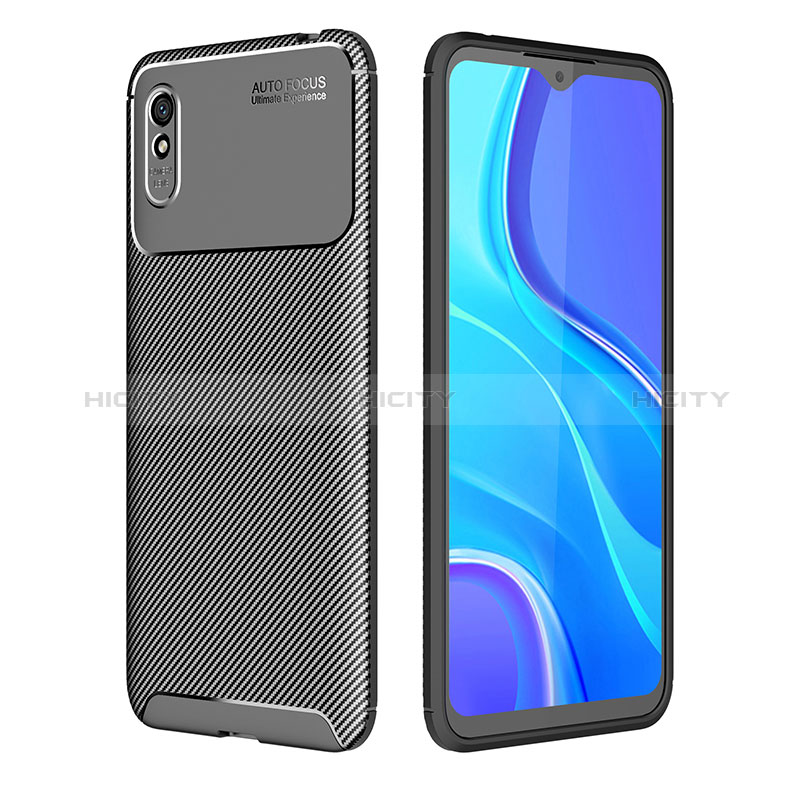 Custodia Silicone Cover Morbida Spigato S01 per Xiaomi Redmi 9A