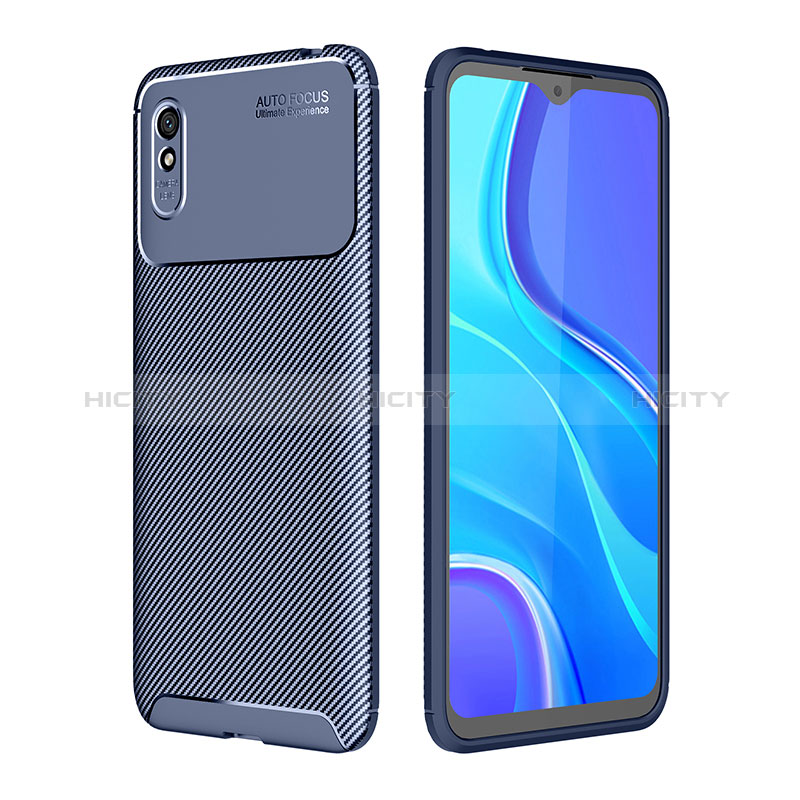 Custodia Silicone Cover Morbida Spigato S01 per Xiaomi Redmi 9A