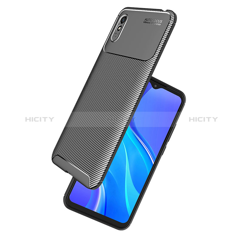 Custodia Silicone Cover Morbida Spigato S01 per Xiaomi Redmi 9A