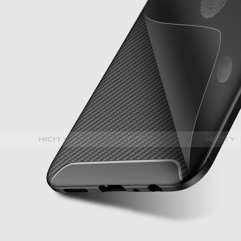 Custodia Silicone Cover Morbida Spigato T01 per Huawei Honor V10 Lite