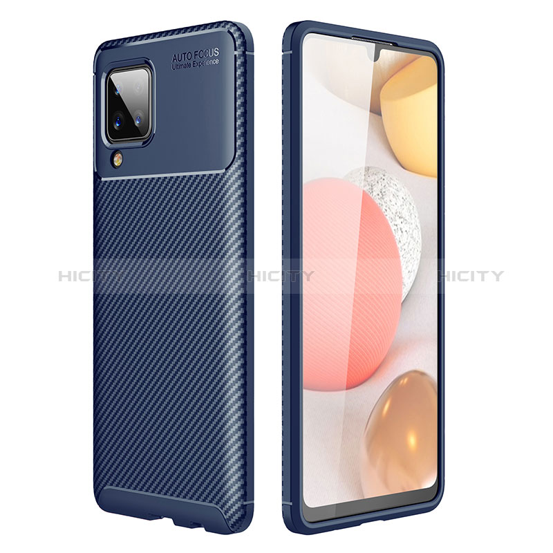 Custodia Silicone Cover Morbida Spigato WL1 per Samsung Galaxy A12