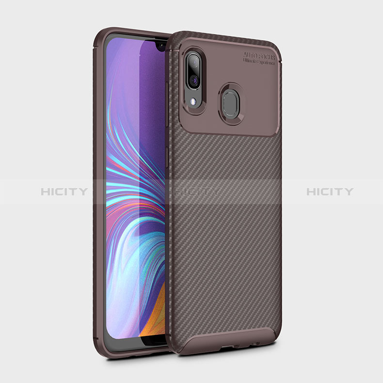 Custodia Silicone Cover Morbida Spigato WL1 per Samsung Galaxy A40